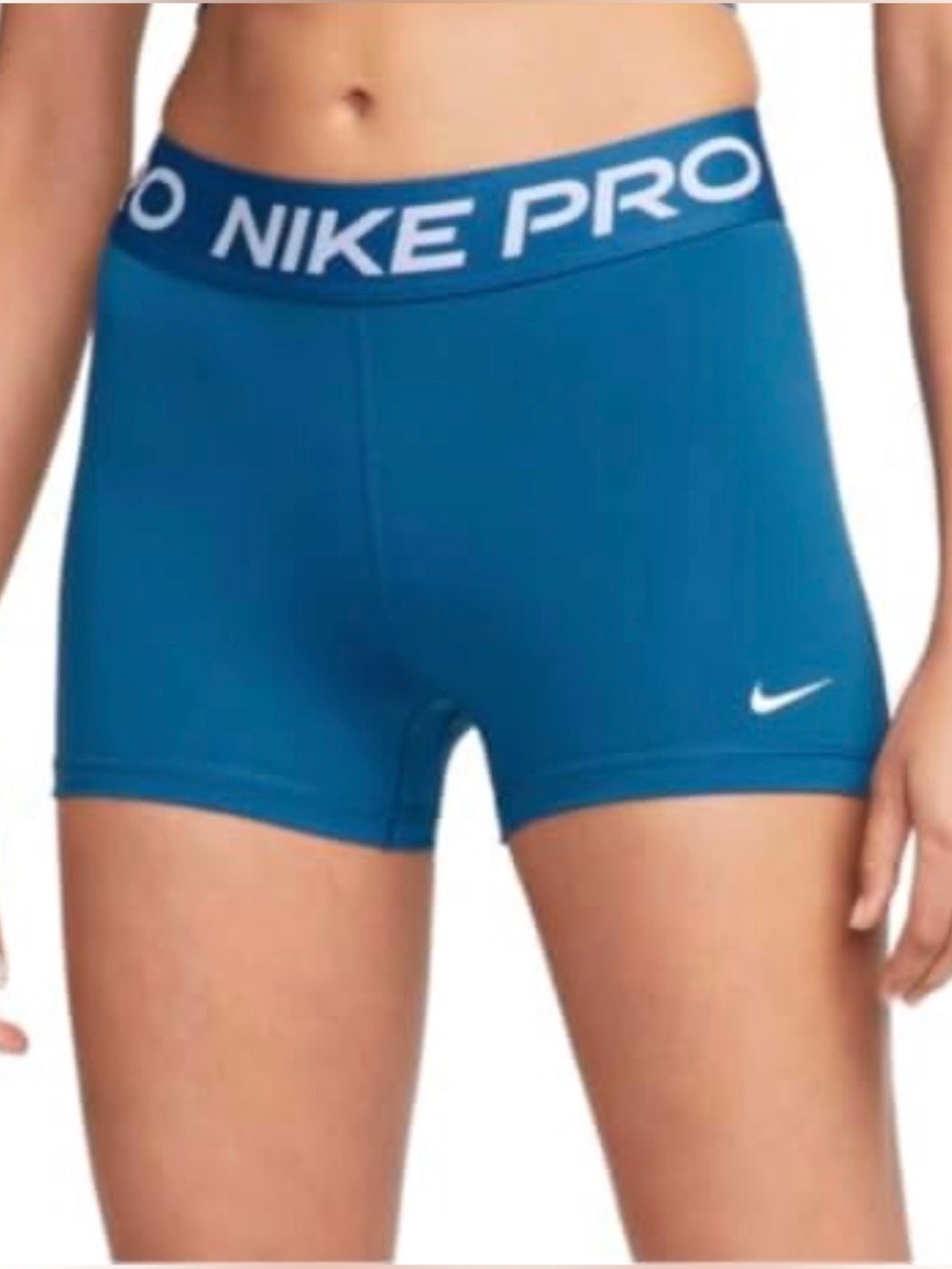 NWT Blue Nike Pro Shorts